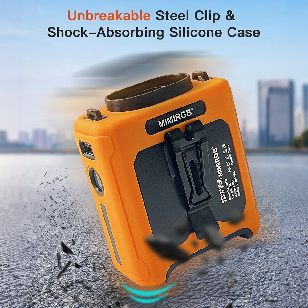 Waist Clip Fan Portable Hangin - Outdoor Powersports のレビューと価格