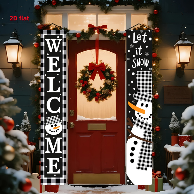 1pc2D flat, Christmas decorati - Outdoor Power House のレビューと価格