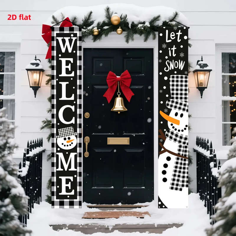 1pc2D flat, Christmas decorati - Outdoor Power House のレビューと価格