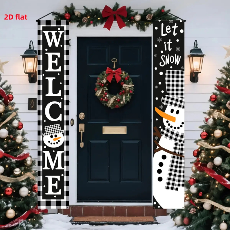 1pc2D flat, Christmas decorati - Outdoor Power House のレビューと価格