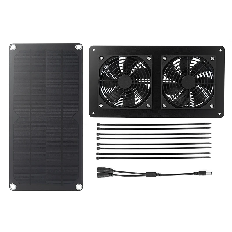 100W Solar Panel Exhaust Fan A - Outdoor Power House のレビューと価格