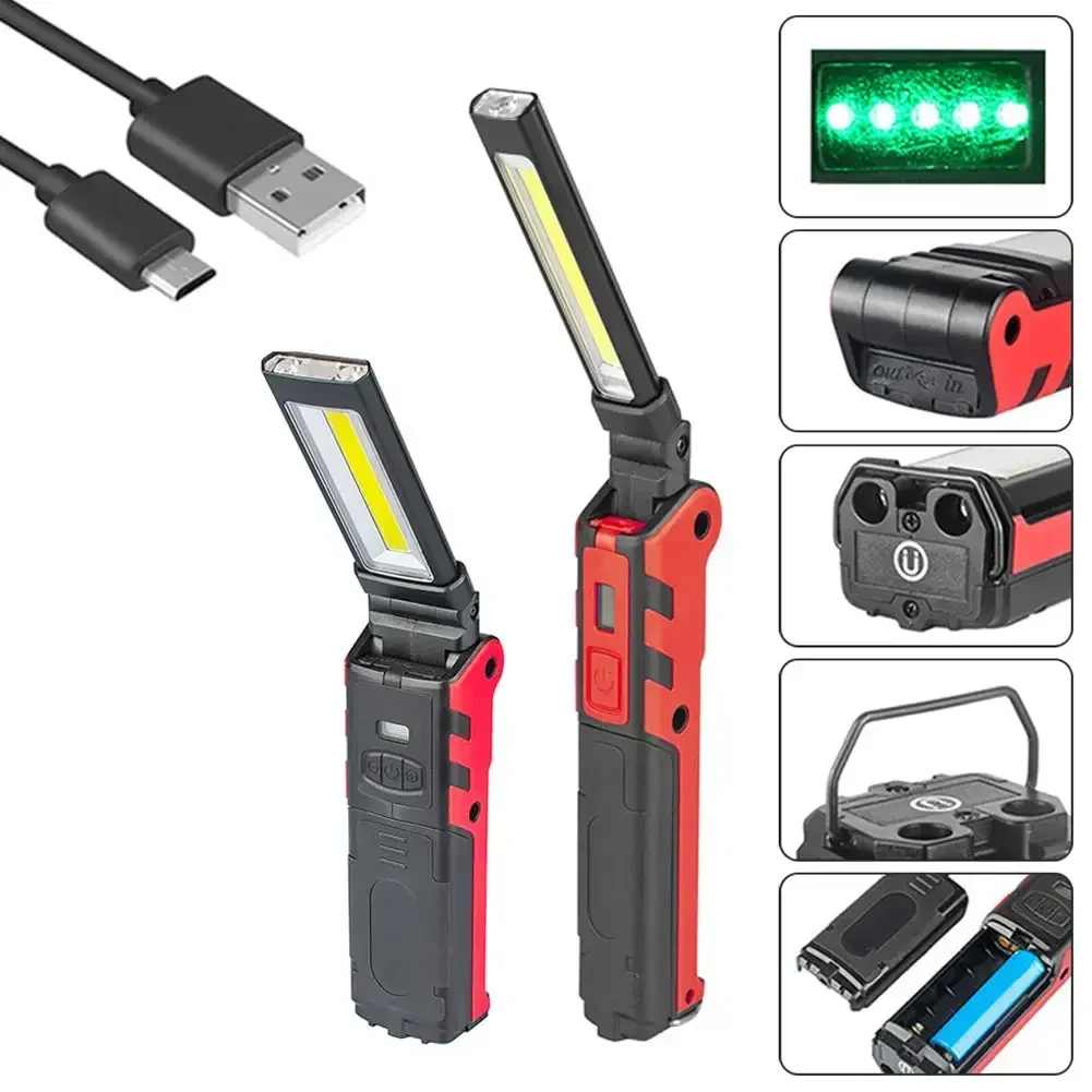 Dimmable COB LED Work Light US - Outdoor Usb Power Bank のレビューと価格