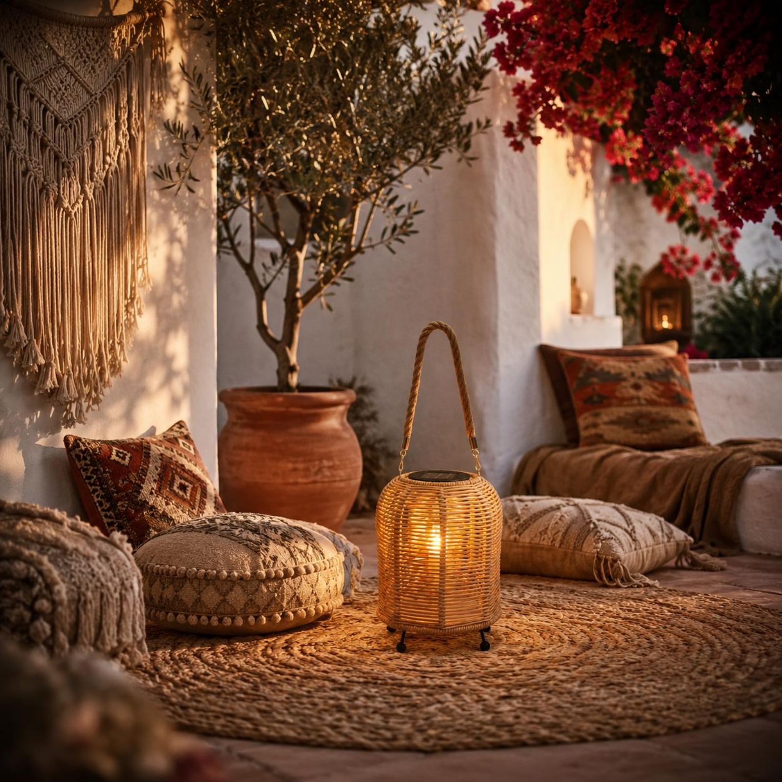 Handwoven Solar Lantern Warm L - Outdoor Power For Camping のレビューと価格