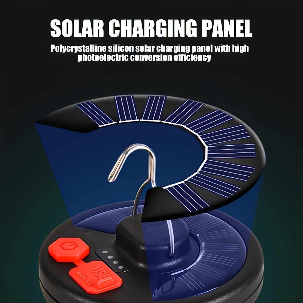Solar Camping Lantern,Portable - Outdoor Usb Power Supply のレビューと価格