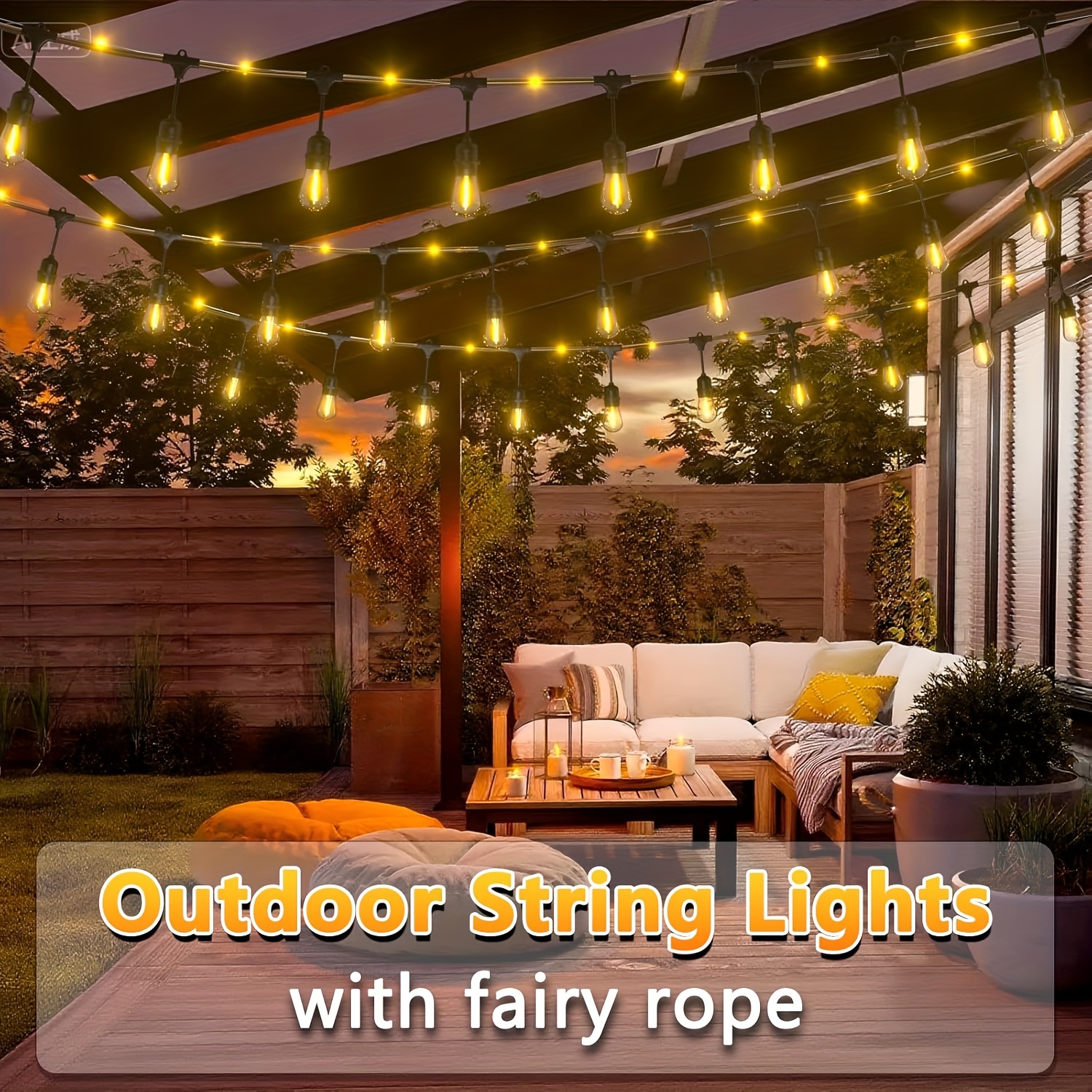 BEATINEON Outdoor String Light - Outdoor Power Strip のレビューと価格
