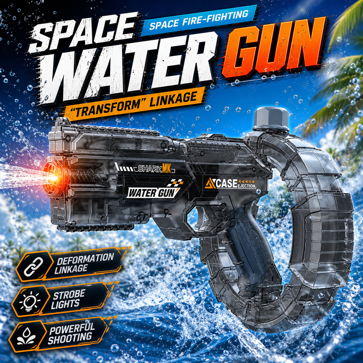 Electric Water Gun with Flashi - Outdoor Powersports のレビューと価格