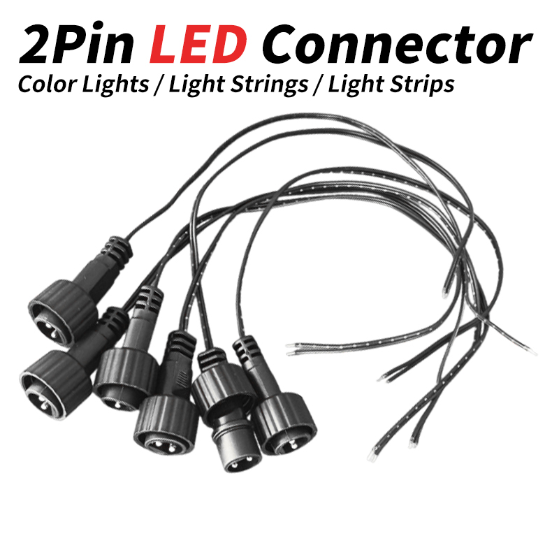 2Pin LED Connector with 25cm W - Outdoor Power Extension Cord のレビューと価格