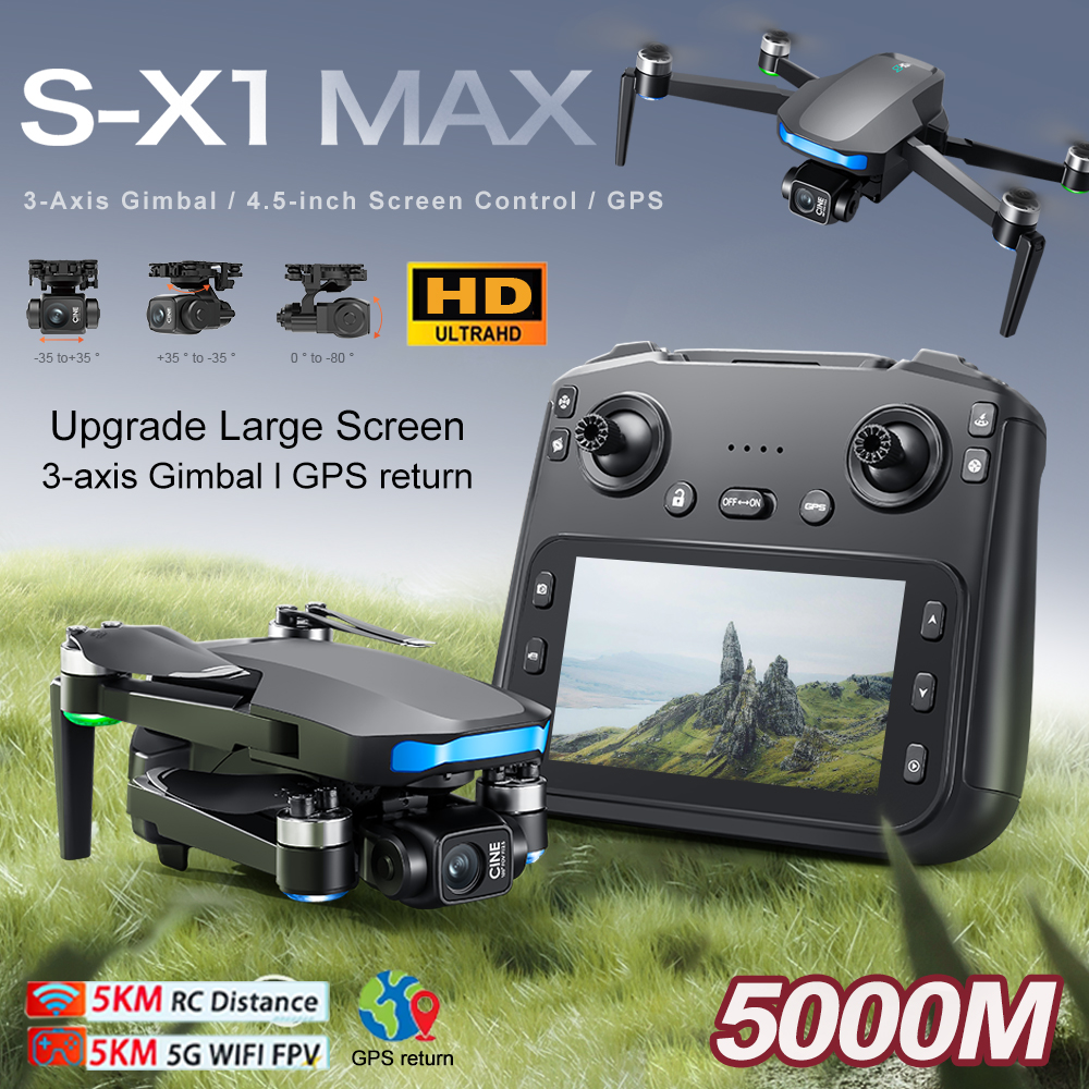 New S-X1 MAX Drone GPS 8K Prof - Outdoor Power Box のレビューと価格