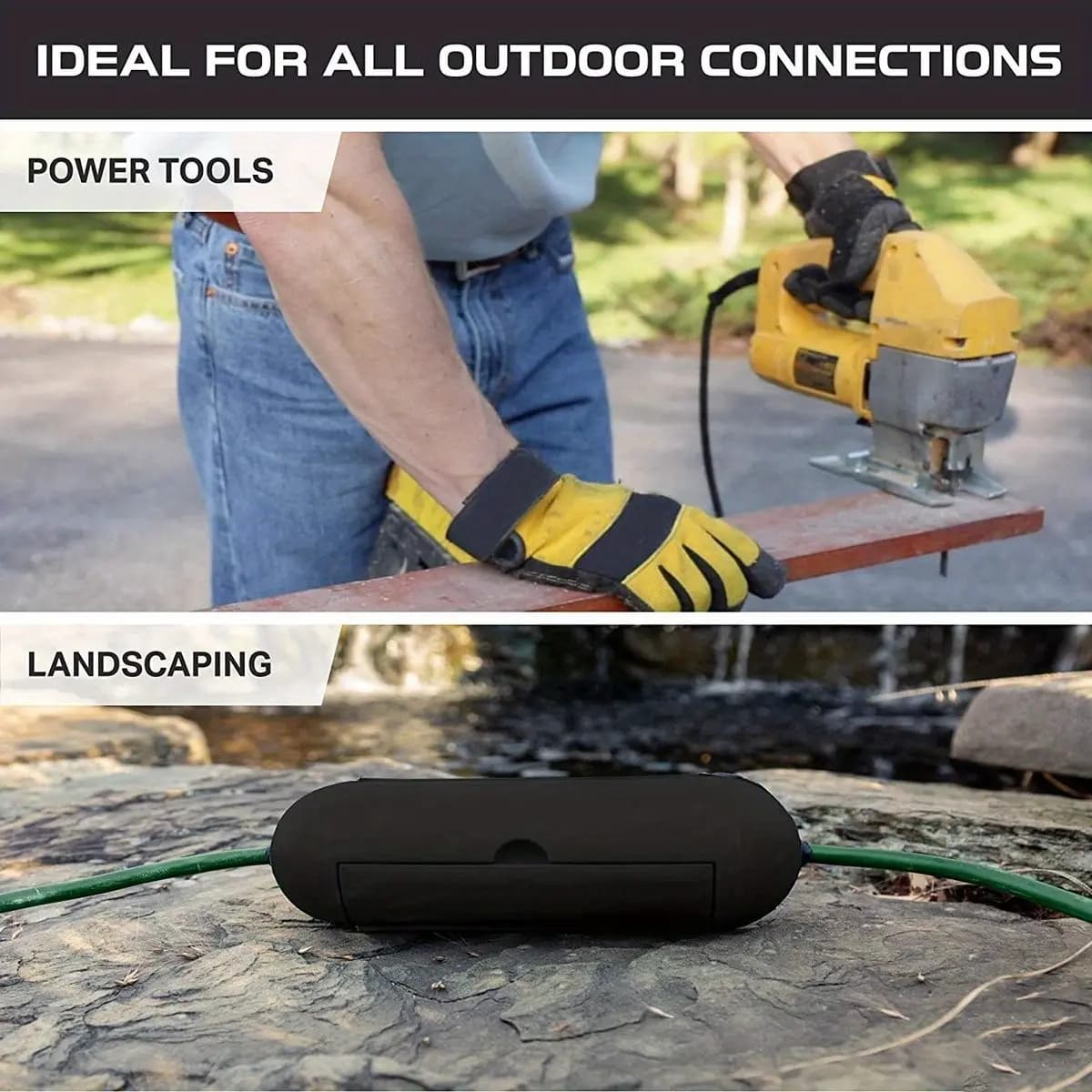 Outdoor Extension Cord Sleeve  - Outdoor Power Extension Cord のレビューと価格