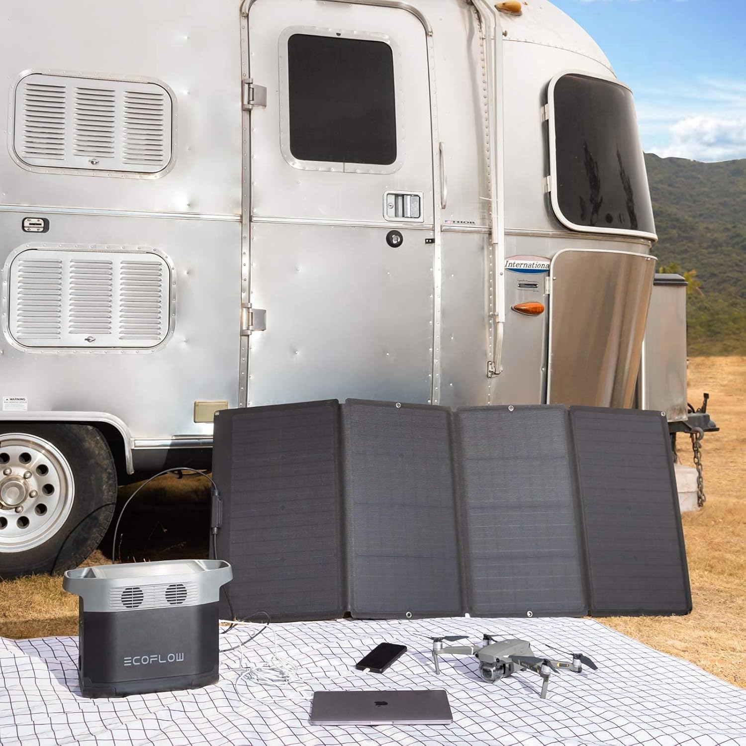 160 Watt Foldable Solar Panel  - Outdoor Power For Camping のレビューと価格