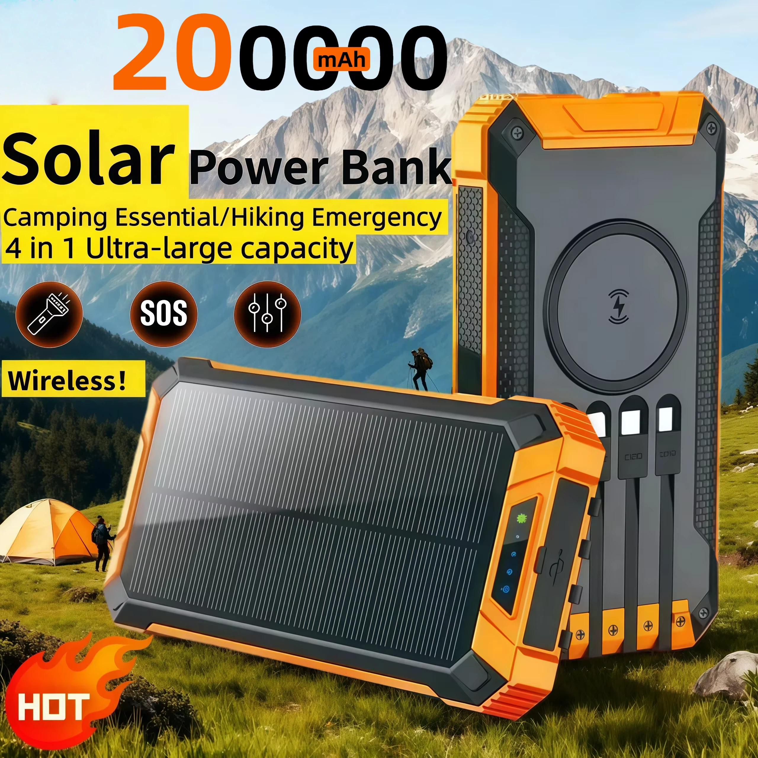 Solar Wireless Power Bank 2000 - Outdoor Power Board Box のレビューと価格
