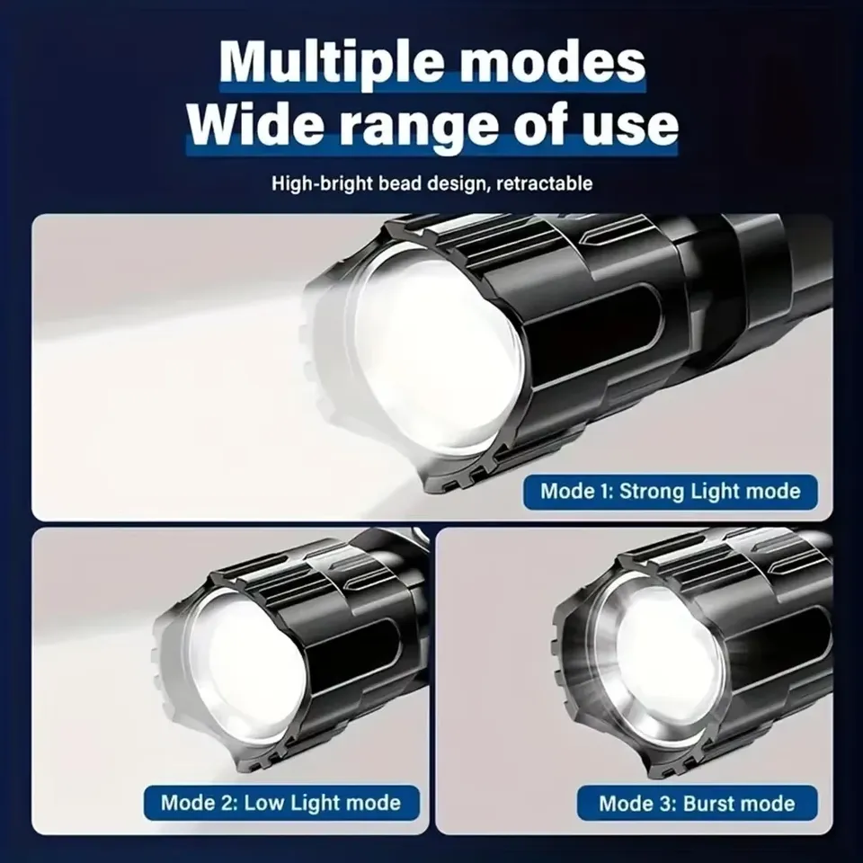 Super Bright LED Flashlight US - Outdoor Usb Power Bank のレビューと価格