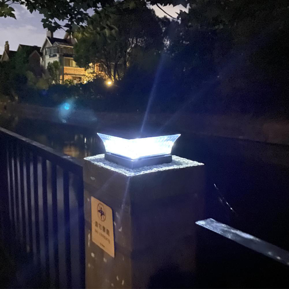1/2Pcs Solar Powered Fence Lig - Outdoor Power House のレビューと価格