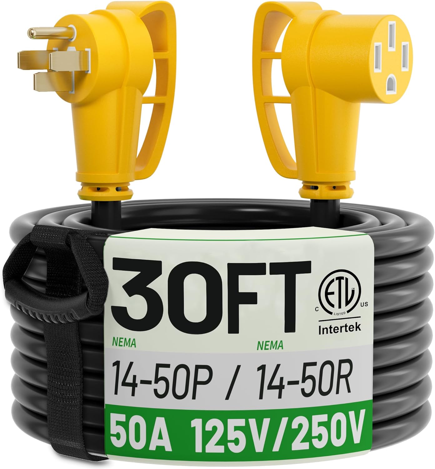NEMA 14-50P to NEMA 14-50R 50  - Outdoor Power Extension Cord のレビューと価格
