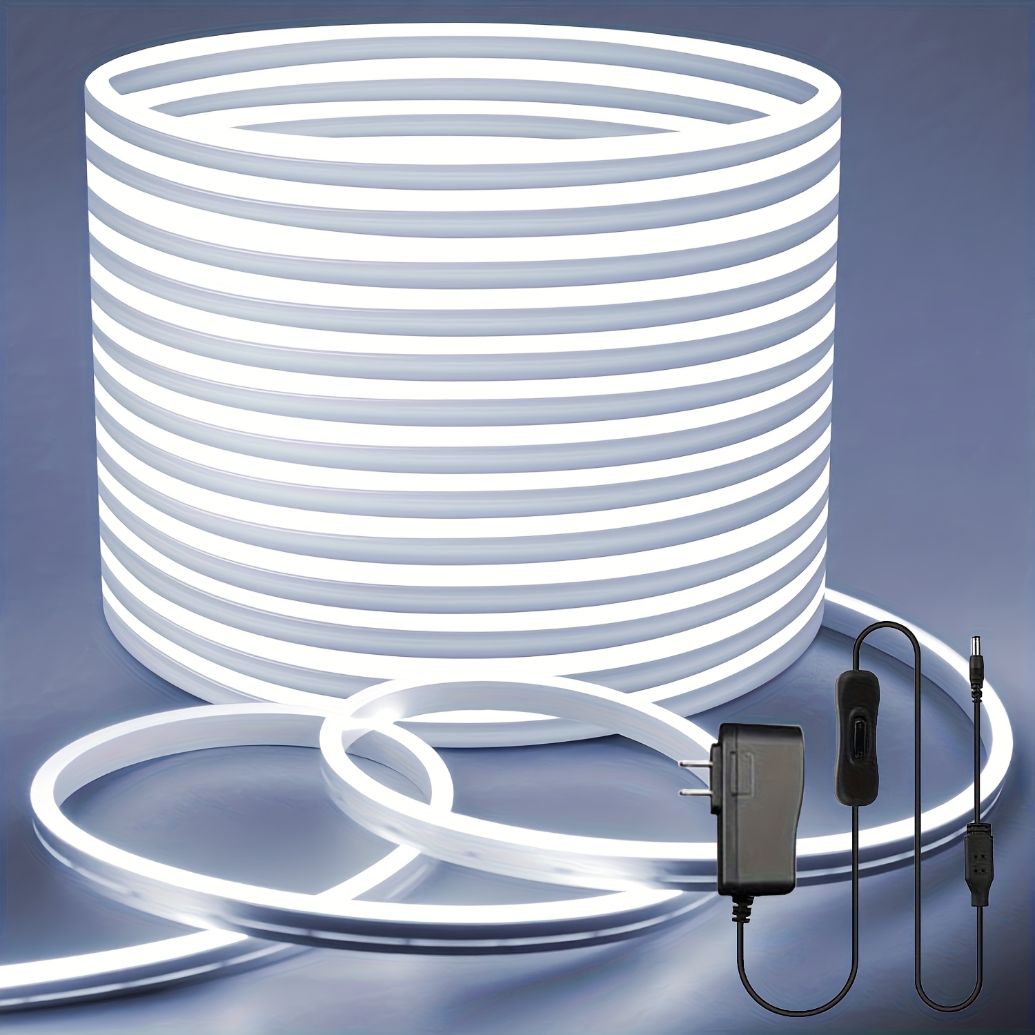 Neon LED Strip Lights 32.8ft/1 - Outdoor Power Strip のレビューと価格